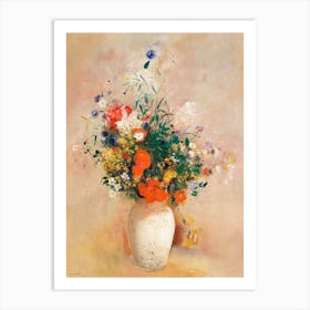 Flowers In A Vase 2 Art Print