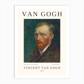 Self-Portrait - Vincent Van Gogh Art Print