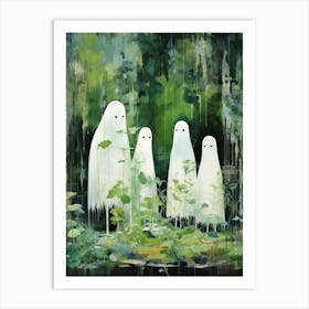 Ghosts In The Woods 1 Art Print