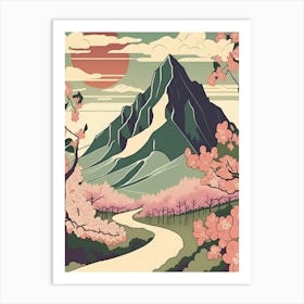 Sakura Blossoms Art Print