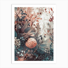 Lilac berries Art Print