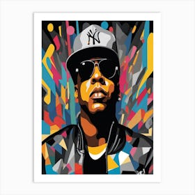 Shawn Corey Carter_Jay-Z 3 Art Print