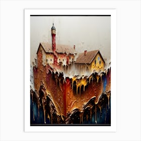 House On A Hill~ Escape Clause ~ Reimagined Art Print