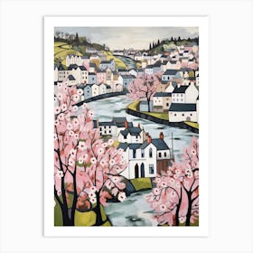 Portree (Isle Of Skye, Scotland) Painting 1 Art Print