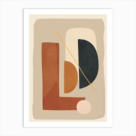 Shape Curve 9 Art Print