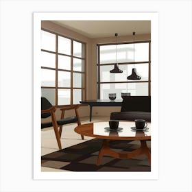 Modern Living Room 7 Art Print