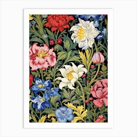 William Morris Flowers 5 Art Print