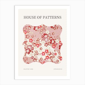 Floral Pattern Poster 68 Art Print