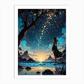 Starry Night 152 Art Print