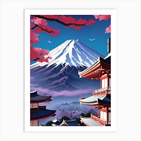 Fuji Art Art Print