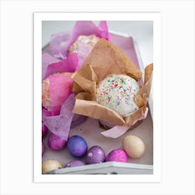 Easter Donuts 1 Art Print