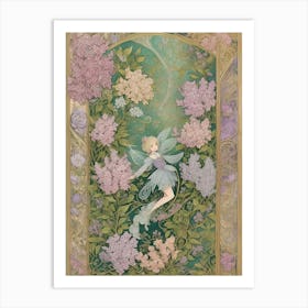 Fairy In The Garden Art Print