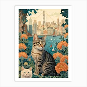 The Cat in Paris 1 Art Print