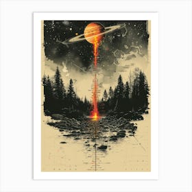 Saturn 9 Art Print