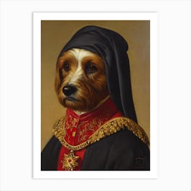 Maltese 3 Renaissance Portrait Oil Painting Art Print