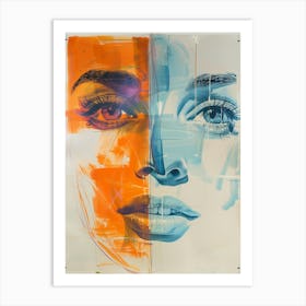 Portrait Of A Woman 9 Art Print