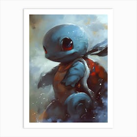 Squirtle Pokemon Anime Manga Japan Poster Art Print