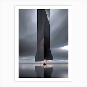 Tower Of Light Art Print