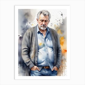 Portrait Of A Man 1 Art Print