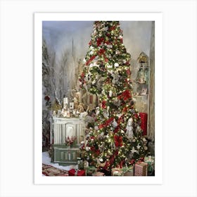 Christmas Tree Art Print