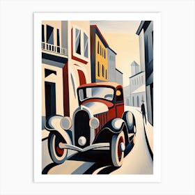 Old Automobile Art Print