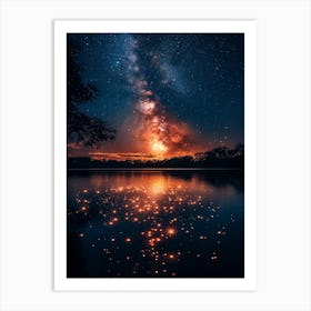 Starry Night 155 Art Print