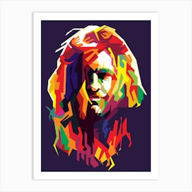 Taylor Hawkins Foo Fighters Pop Art Wpap Art Print