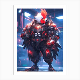 Overwatch Rooster Art Print