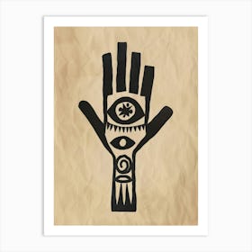 Shaman'S Hand Art Print