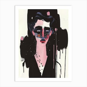 Portrait Of A Woman 358 Art Print