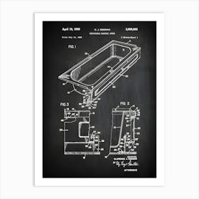 Bathroom Tub Apron Bathtub Patent Print Bath Tub Bath Bathroom Decor Bath Decor Bathroom Wall Art Bathroom Poster Hb6031 Art Print