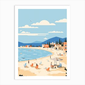 Albania 2 Travel Illustration Art Print