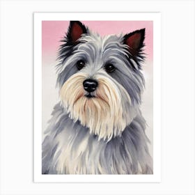 West Highland White Terrier 4 Watercolour Dog Art Print