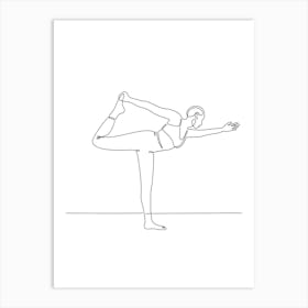 Yoga Art Print