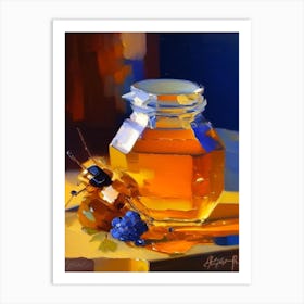 Honey 1 Painting Art Print