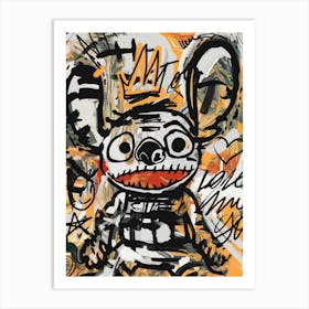 lilo street Art Print