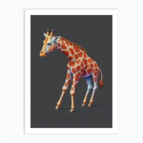 Default Draw Me A Giraffe Attempting Balletlegs Tangled Grace 1 (2) Art Print