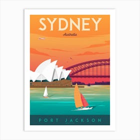 Sydney Australia Art Print