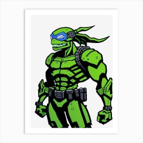 Teenage Mutant Ninja Turtles 9 Art Print