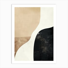 Sandstone Whispers Minimalist Style Art Print