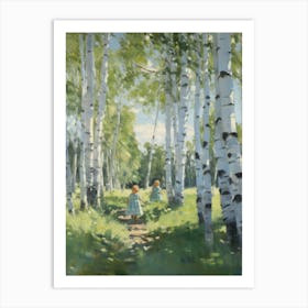 Birch Trees 2 Art Print