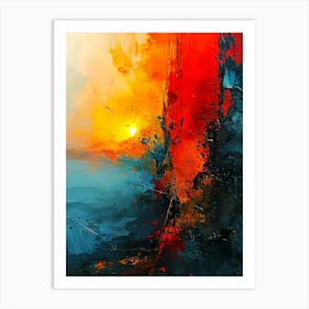 Abstract Painting 79 Art Print