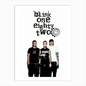 Blink One Eighty Two 1 Art Print