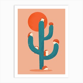 Prickly Art Print