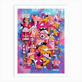 Plenty of Fun Art Print