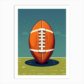 American Football Art Print