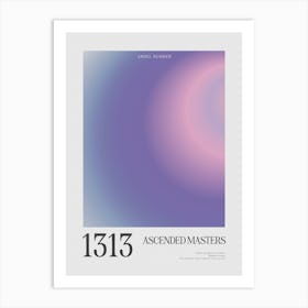 Angel Number 1313 Ascending Masters Art Print