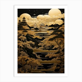 Asian Landscape 79 Art Print