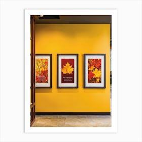 A Seamless Presentation Of Signs Set In An Abbot Point Style Reception Design With Warm Autumn Colo (6) 1 Art Print