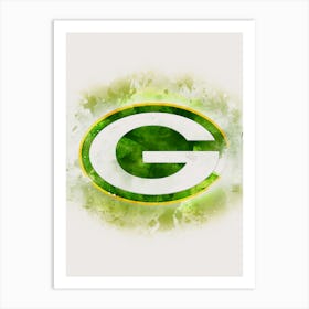 Green Bay Packers Painting Art Print